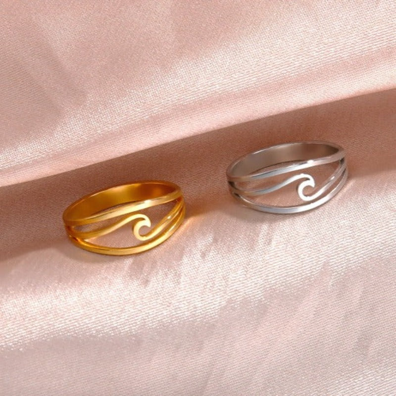 Ocean Jewelry Store | Wave Ring Tecwwa