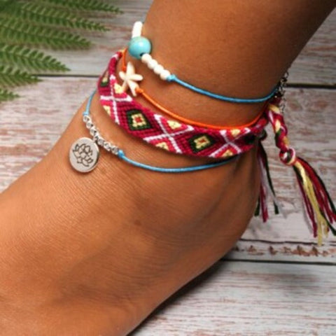 Buy Online Women's Starfish Anklet - Tecwwa