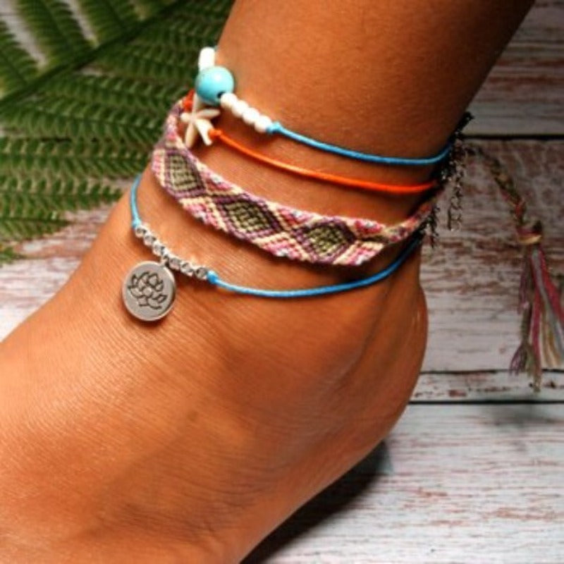 Buy Online Women's Starfish Anklet - Tecwwa