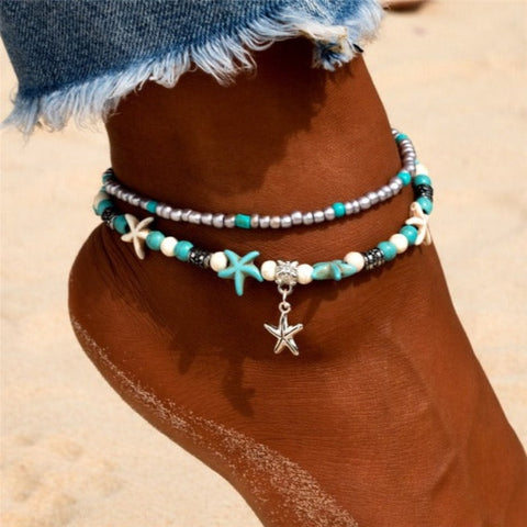 Shell Women's Anklets / Women's Jewellery - Tecwwa