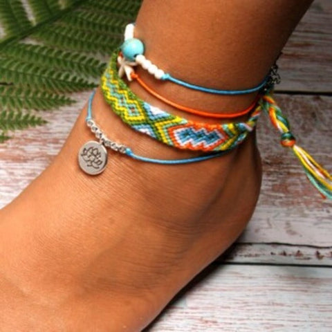 Buy Online Women's Starfish Anklet - Tecwwa