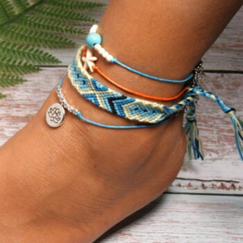 Buy Online Women's Starfish Anklet - Tecwwa