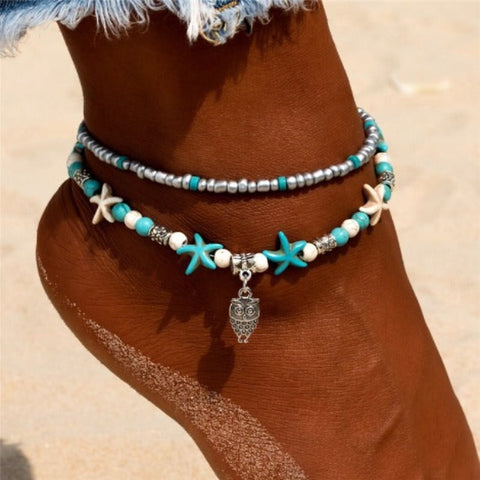 Shell Women's Anklets / Women's Jewellery - Tecwwa