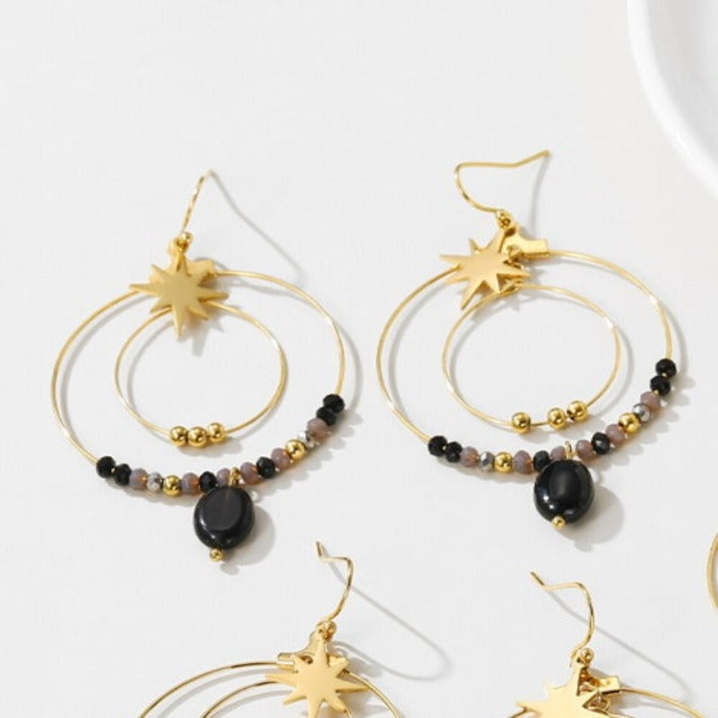 Shop Online Women's Gold Drop Earrings | WORLD - Tecwwa