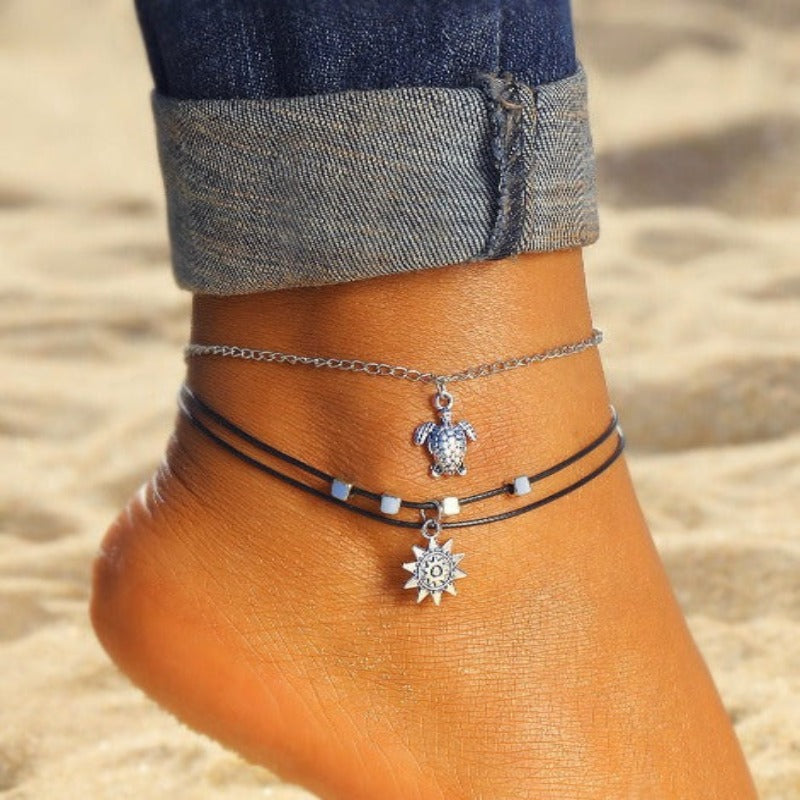 Shell Women's Anklets / Women's Jewellery - Tecwwa