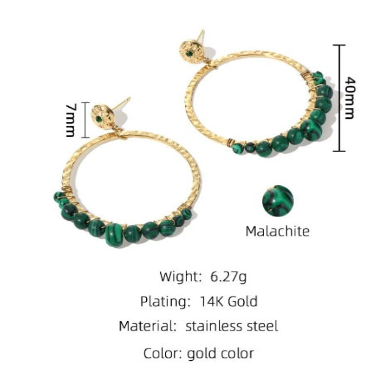 Buy online Women's Gold Drop Earrings | WORLD - Tecwwa