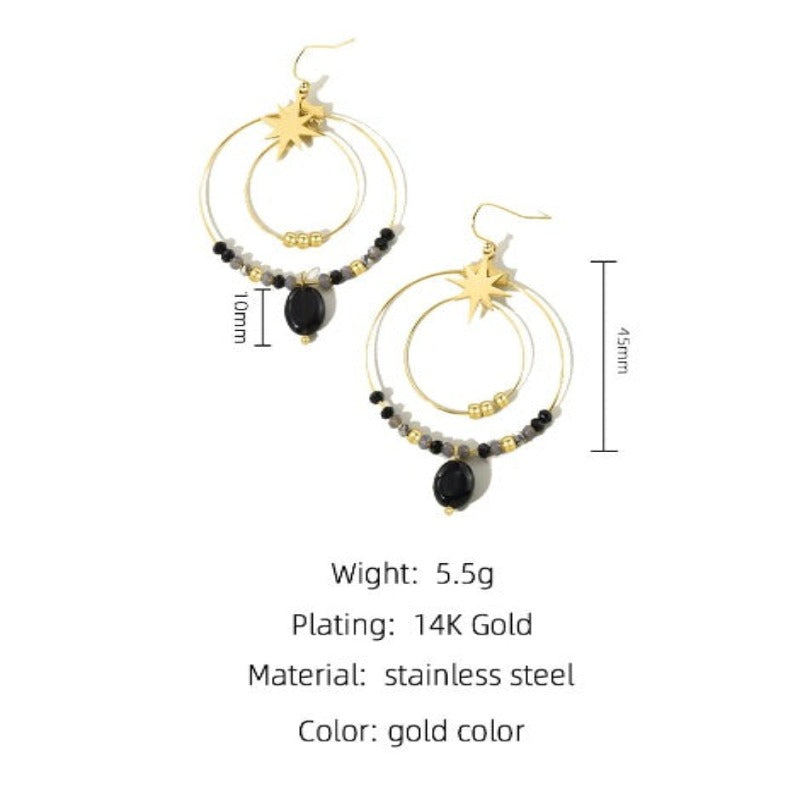 Shop Online Women's Gold Drop Earrings | WORLD - Tecwwa