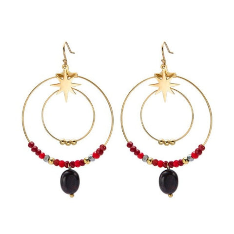 Shop Online Women's Gold Drop Earrings | WORLD - Tecwwa